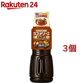 カゴメ 醸熟ソース とんかつ(500ml*3個セット)【カゴメソース】