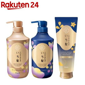 いち髪 ダメージリペア＆カラーケア シャンプーコンディショナートリートメントセット(1セット)
