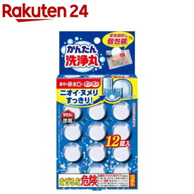 小林製薬のかんたん洗浄丸(12錠入)【かんたん洗浄丸】