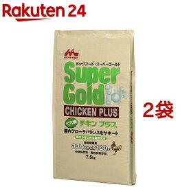 スーパーゴールド チキンプラス シニア犬用(7.5kg*2コセット)【スーパーゴールド】[ドッグフード]