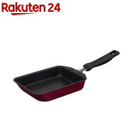 サーモス デュラブルシリーズ IH対応 玉子焼きフライパン 13×18.5cm KFM-013E R(1個)【サーモス(THERMOS…