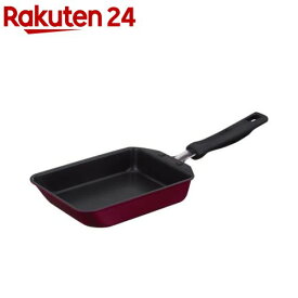 サーモス デュラブルシリーズ IH対応 玉子焼きフライパン 13×18.5cm KFM-013E R(1個)【サーモス(THERMOS)】