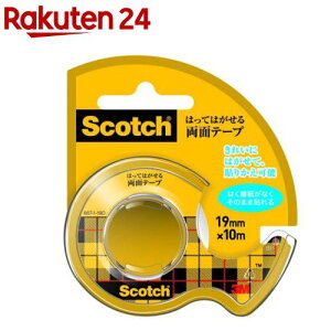 3M XRb` ͂Ă͂ ʃe[v 19mm×10m 667-1-19D(1)yXRb` (Scotch)z