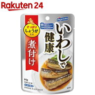 いわしで健康 煮付け(90g)【はごろも】[DHA EPA おかず つまみ 酒の肴 食べきり パウチ 弁当]