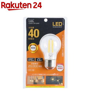 LED�d�� �t�B�������g ���ۋ� E26 40�`���� �d���F LDA3L C6�^LBG5(1��)�yOHM�z
