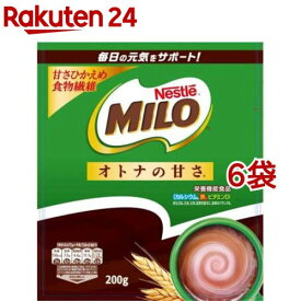 ネスレ ミロ オトナの甘さ(200g*6袋セット)【ネスレ】
