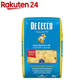 ディチェコ No.91 オレキェッティ(500g)【ディチェコ(DE CECCO)】[パスタ]