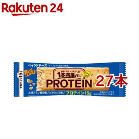 【プロテインバー】1本満足バー プロテイン ベイクドチーズ(27本セット)【1本満足バー】