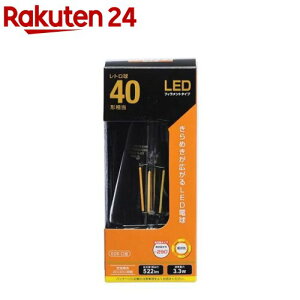 LED�d�� �t�B�������g ���g���� E26 40�`���� �d���F LDF3L C6�^ST64(1��)�yOHM�z