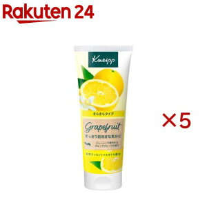 �N�i�C�v �n���h�N���[�� �O���[�v�t���[�c�̍���(75ml×5�Z�b�g)�y�N�i�C�v(KNEIPP)�z