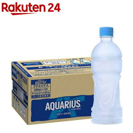 アクエリアス ラベルレス PET(500ml*24本入)【アクエリアス(AQUARIUS)】[スポーツドリンク]