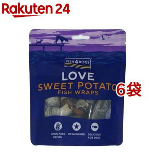 ���u�g���[�c �X�C�[�g�|�e�g���b�v(100g*6�܃Z�b�g)�yFISH4DOGS�z