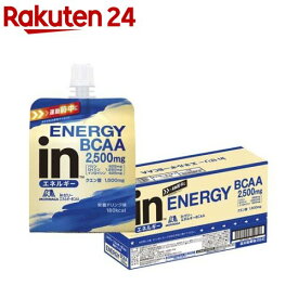 森永製菓 inゼリー エネルギーBCAA(180g×6個)【inゼリー】