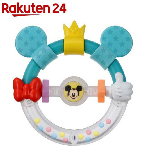 楽天市場 ディズニー ディアリトルハンズ おしゃぶりラトル ミッキー ミニー 1コ入 ディズニー 玩具 楽天24