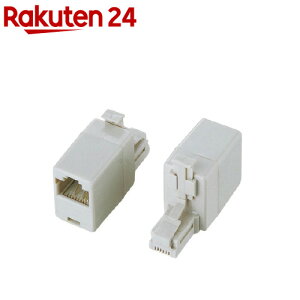 �G���R�� �ϊ��R�l�N�^ RJ45-RJ11(1��)�y�G���R��(ELECOM)�z