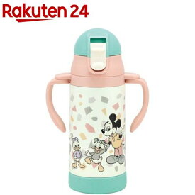 水筒 ステンレス ストローマグ 350ml ベビーマグ 赤ちゃんマグ ミッキー(1本)