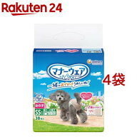 マナーウェア女の子用 SS トラッドテイスト 犬用 おむつ ユニチャーム(38枚入*4袋)【マナーウエア】