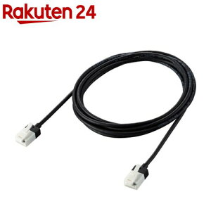 LAN�P�[�u�� Cat6A �X�[�p�[�X���� �c�����܂�Ȃ� 2m �u���b�N LD-GPASST�^BK20(1�{)�y�G���R��(ELECOM)�z