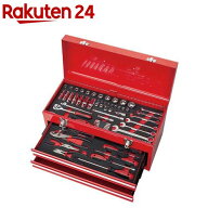 E-Value 整備工具セット 80点 チェスト レッド EST-2680RE(1セット)【E-Value】
