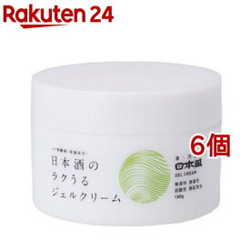 日本酒のラクうるジェルクリーム(180g*6個セット)【日本盛】