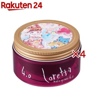 �����b�^ ���C�N�A�b�v���b�N�X 4.0 �w�A���b�N�X �m�[�}��(65g×4�Z�b�g)�y�����b�^(Loretta)�z