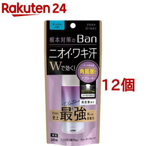 Ban(�o��) ���u���b�N�v���`�i���[���I�� ��������̍���(40ml*12�Z�b�g)�yBan(�o��)�z