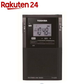 東芝 ポケットラジオ TY-SCR5(K)(1台)