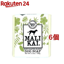 MALIKAI DOG SOAP しっとりタイプ NONI(100g*6個セット)