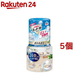 お部屋のスッキーリ！Sukki-ri！ 芳香剤 広い空間用 ルーミーリッチソープの香り(400ml*5個セット)【スッキーリ！(sukki-ri！)】