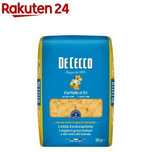 fBE`FR No.93 t@t@[(250g)yfB`FR(DE CECCO)z[pX^ XpQeB XpQbeB Ŏ13O]