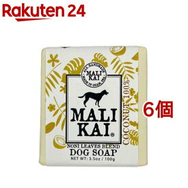 MALIKAI DOG SOAP さっぱりタイプ COCONUTS(100g*6個セット)