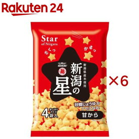 新潟の星 甘から(80g×6セット)