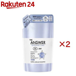THE ANSWER �V�[�Y�i���P�A �X�[�p�[�������V�����v�[ SS �߂����p(320ml×2�Z�b�g)�yTHE ANSWER(�W�A���T�[)�z