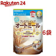 日食 プレミアムピュア オートミール(500g*6袋セット)【日食】