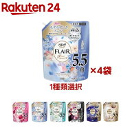 【1種類を選べる】ハミングフレア 柔軟剤 つめかえ用 梱販売用(4袋入)【フレア フレグランス】