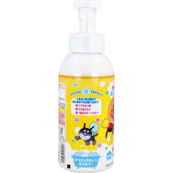 楽天市場 無添加ボディソープ あわポンプタイプ アンパンマン 500ml 楽天24