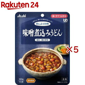 アサヒグループ食品まんぷく日和 味噌煮込みうどん(100g×5セット)【まんぷく日和】