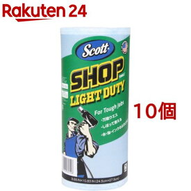 SCOTT プロショップタオル ライト 60カット 65720(10個セット)【SCOTT(スコット)】