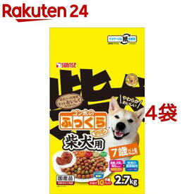 SR ゴン太のふっくらソフト 柴犬用 7歳以上用(2.7kg*4袋セット)【ゴン太】
