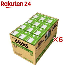 明治 ザバス ミルクプロテイン MILK PROTEIN 脂肪0 バナナ風味(12本入×6セット(1本あたり200ml))【ザバス ミルクプロテイン】