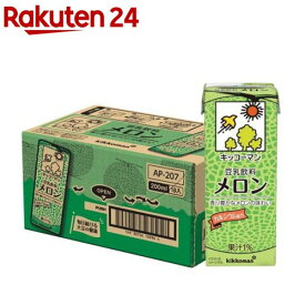 キッコーマン 豆乳飲料 メロン(200ml*18本入)【キッコーマン】