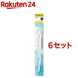 キスユー イオン歯ブラシ 子供用 替えブラシ ふつう(2本入*6セット)【イオン歯ブラシKISS YOU(キスユー)】