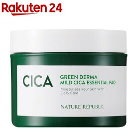 グリーンダーマ CICAエッセンシャルパッド(90枚入)【ネイチャーリパブリック】