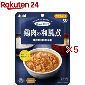 アサヒグループ食品まんぷく日和 鶏肉の和風煮(100g×5セット)【まんぷく日和】