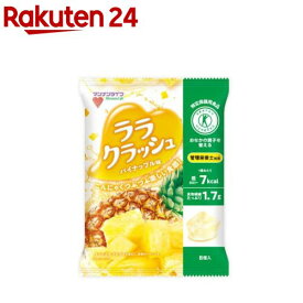 蒟蒻畑 ララクラッシュ パイナップル味(192g(24g×8個)×12袋セット)【蒟蒻畑】[こんにゃくゼリー 食物繊維 低カロリー 特保 おやつ]