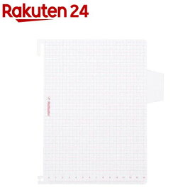 ロルバーン ポケット付メモ A5用 下敷き レッド 500435-124(1枚)