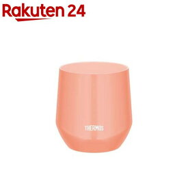 サーモス 食洗機対応 真空断熱カップ 300ml アプリコットオレンジ JTE-300 A-OR(1個)【サーモス(THERMOS)】