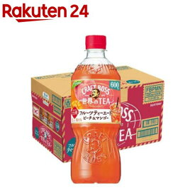 クラフトボス フルーツティーエード(600ml×24本)【BOSS(ボス)】