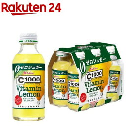 C1000 ビタミンレモンゼロシュガー(140ml×6本入)【C1000】