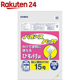 オルディ バランスパッグ ひも付15号 幅300*高450*厚0.010mm(200枚入)